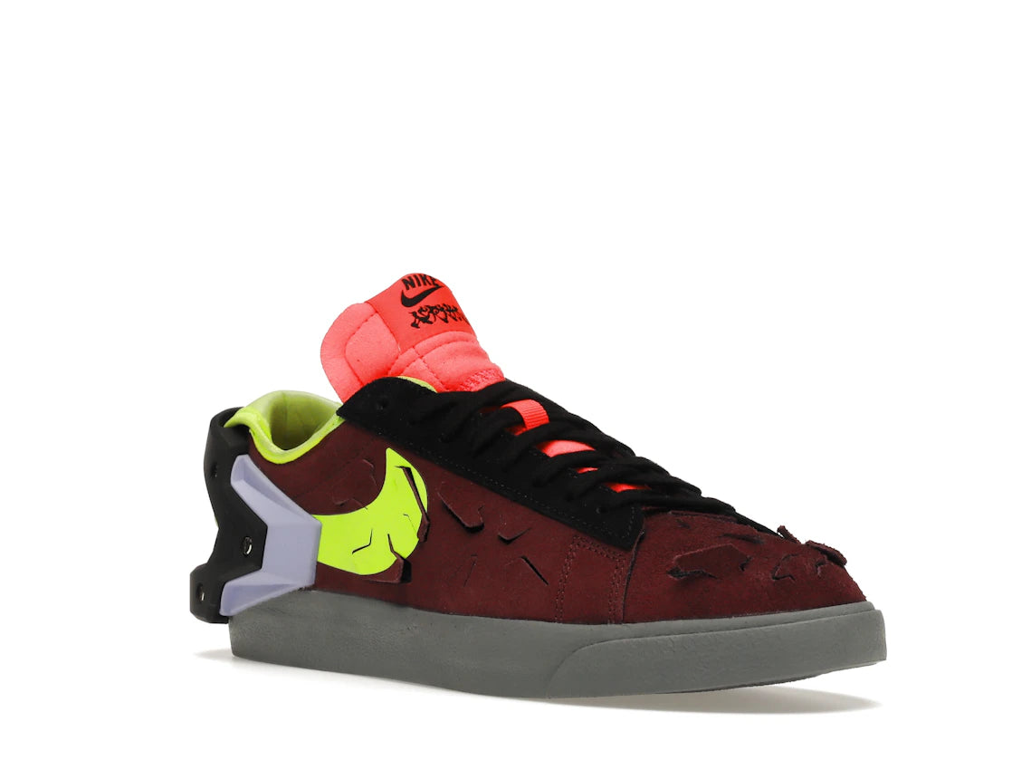 Nike Blazer Low Acronym Night Maroon - vue secondaire A