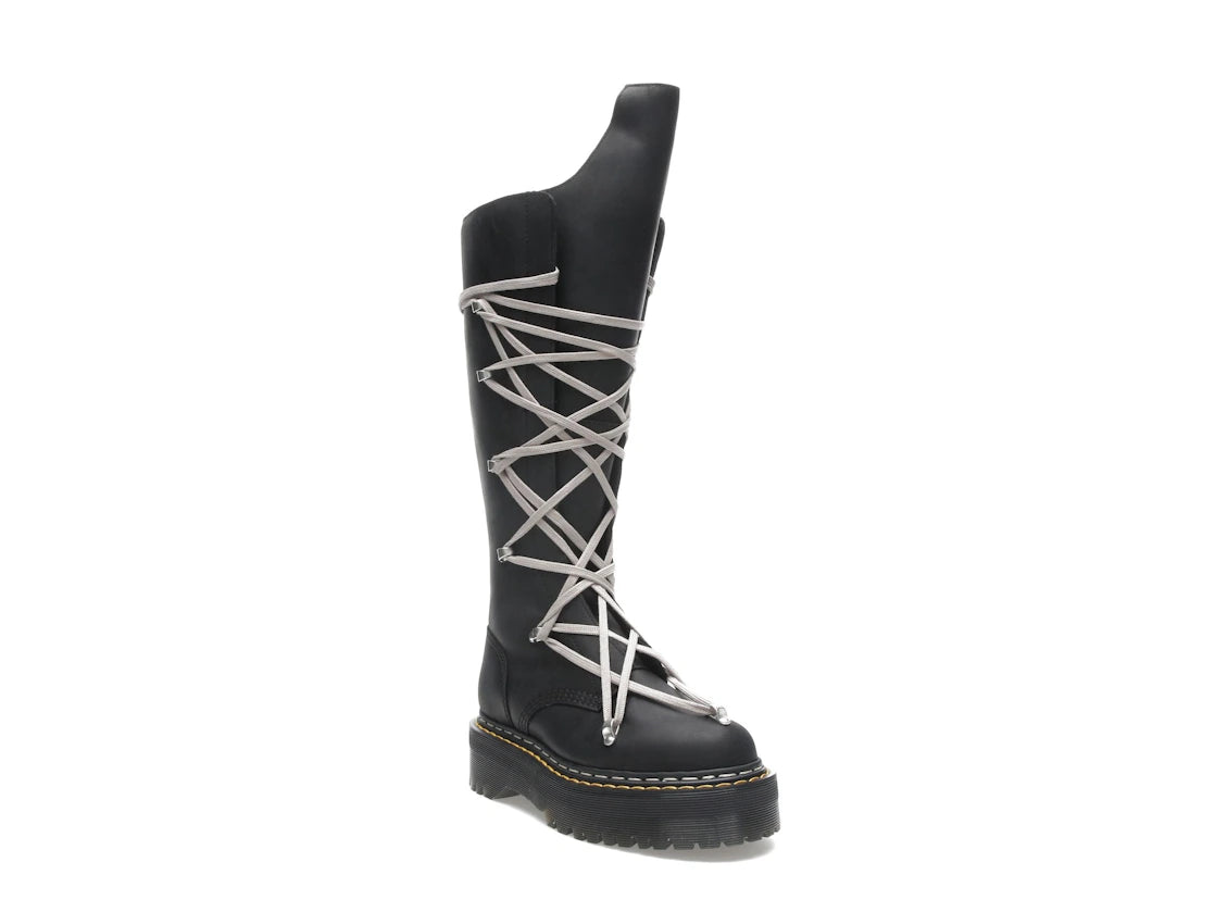 Dr. Martens 1460 DRKSHDW Quad Sole Pentalace Boot Rick Owens Black (Women's) - vue secondaire A