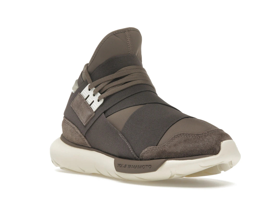 adidas Y-3 Qasa High Brown Cream White - vue secondaire A
