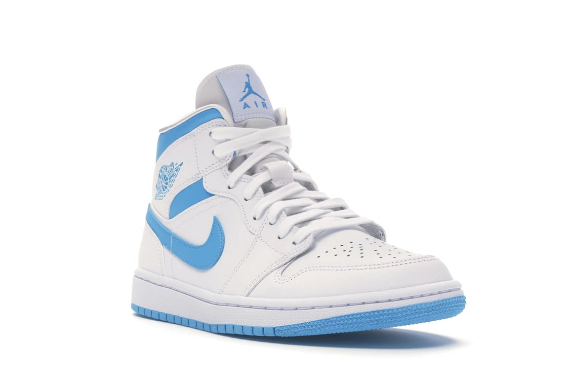 Jordan 1 Mid UNC (Women's) - vue secondaire A