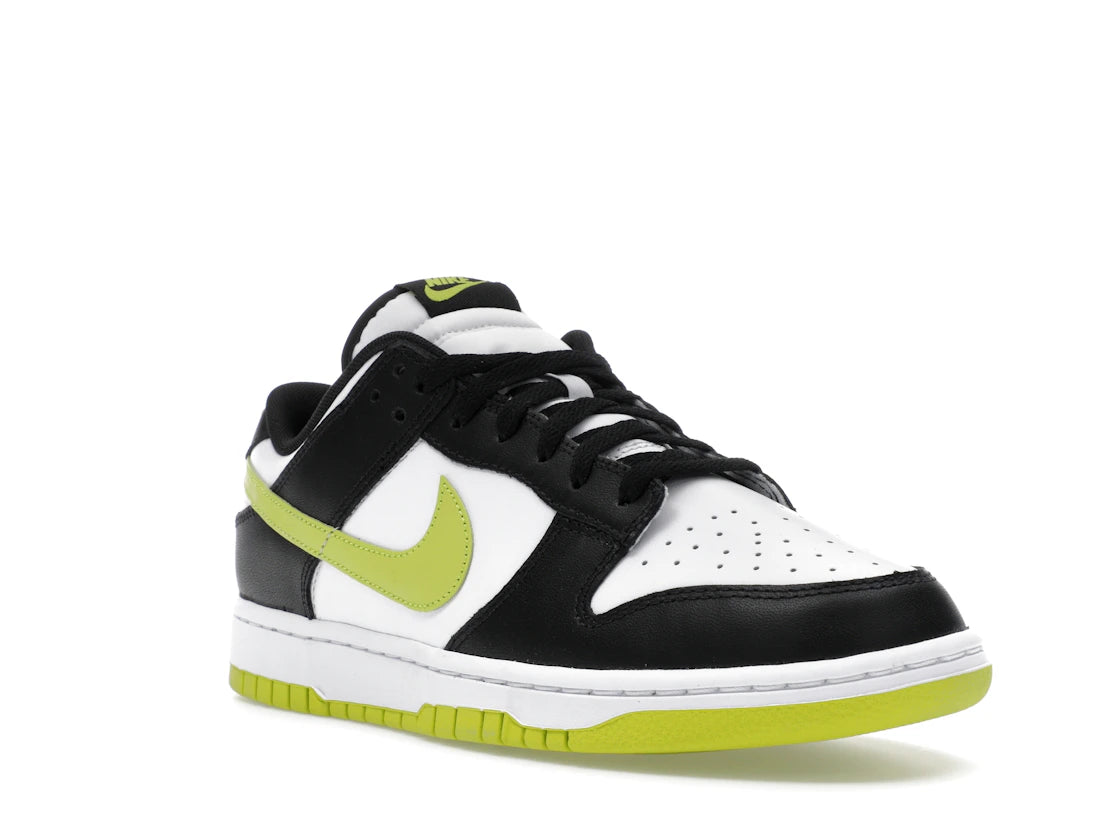 Nike Dunk Low Black Bright Cactus - vue secondaire A