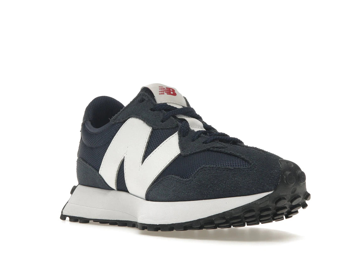 New Balance 327 Natural Indigo White - vue secondaire A