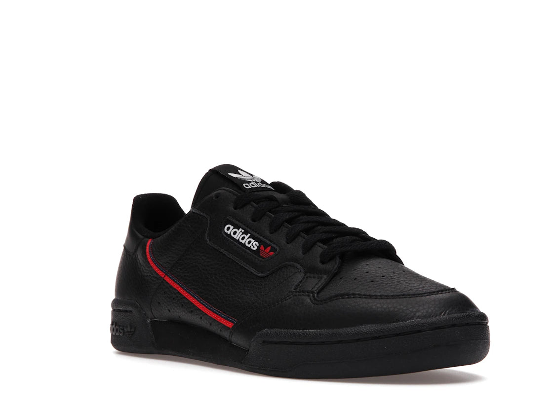 adidas Continental 80 Black Scarlet Red - vue secondaire A