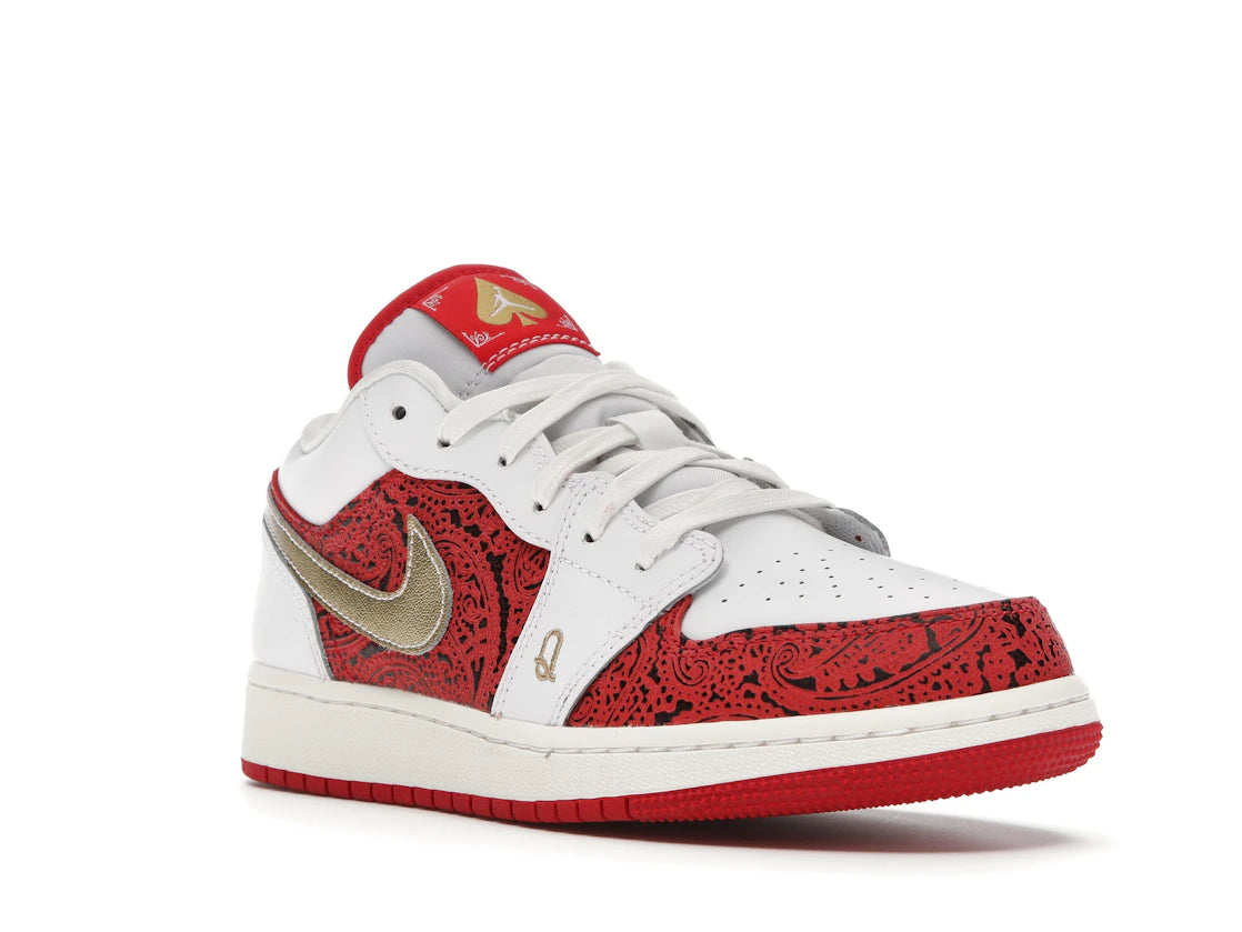 Jordan 1 Low Spades (GS) - vue secondaire A