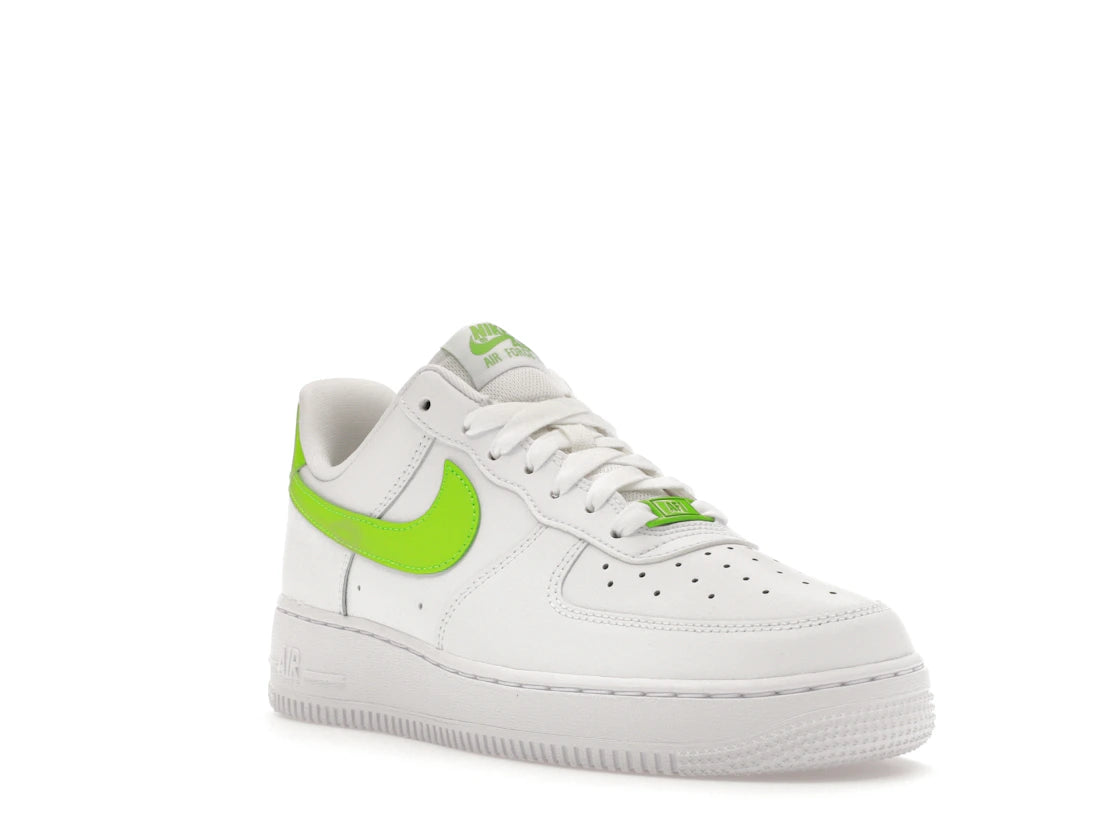 Nike Air Force 1 Low White Action Green (Women's) - vue secondaire A