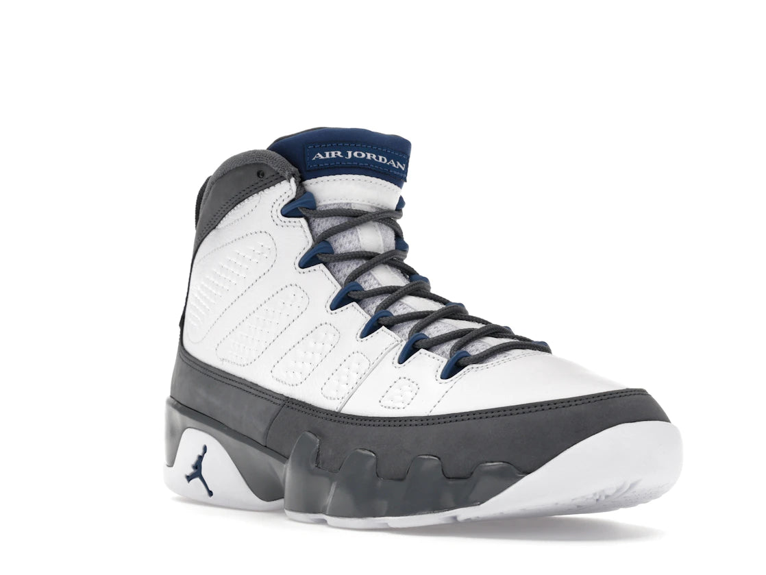 Jordan 9 Retro Flint Grey French Blue (2026) - vue secondaire A