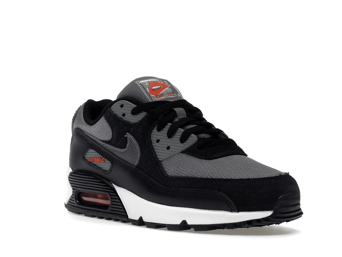 Nike Air Max 90 Grey Black Red (2022) - vue secondaire A