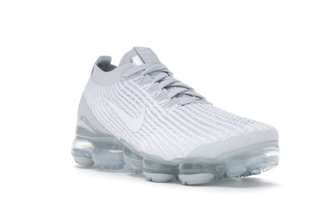 Nike Air VaporMax Flyknit 3 White Pure Platinum - vue secondaire A
