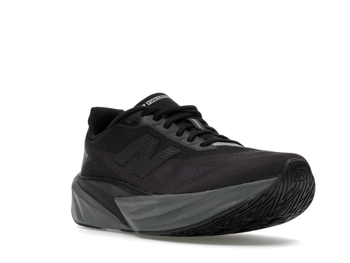 New Balance FuelCell Rebel v5 Black Castlerock - vue secondaire A
