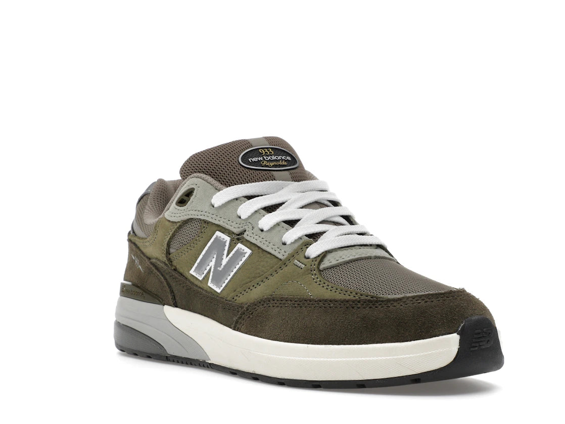 New Balance Numeric 933 Andrew Reynolds Olive - vue secondaire A