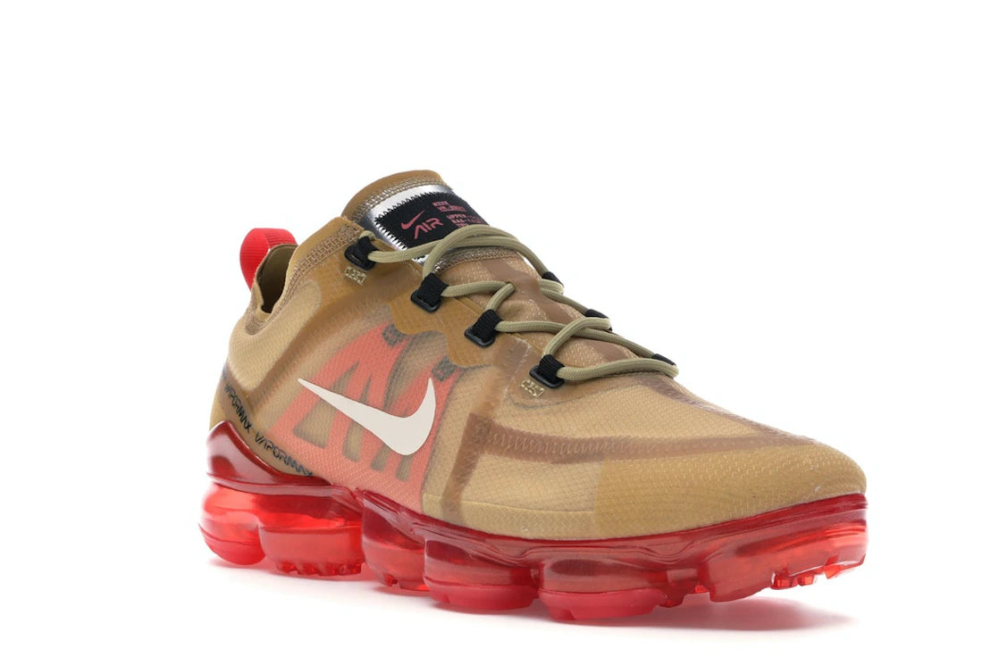 Nike Air VaporMax 2019 Club Gold Ember Glow - vue secondaire A