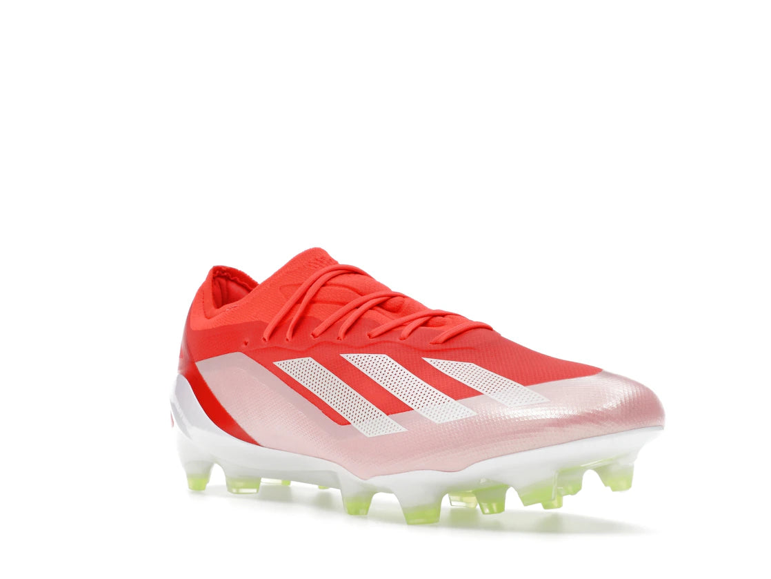 adidas Crazyfast Elite FG Solar Red Cloud White Team Solar Yellow - vue secondaire A