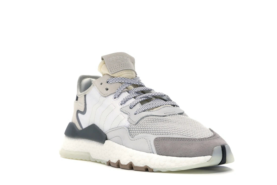 adidas Nite Jogger White Grey - vue secondaire A