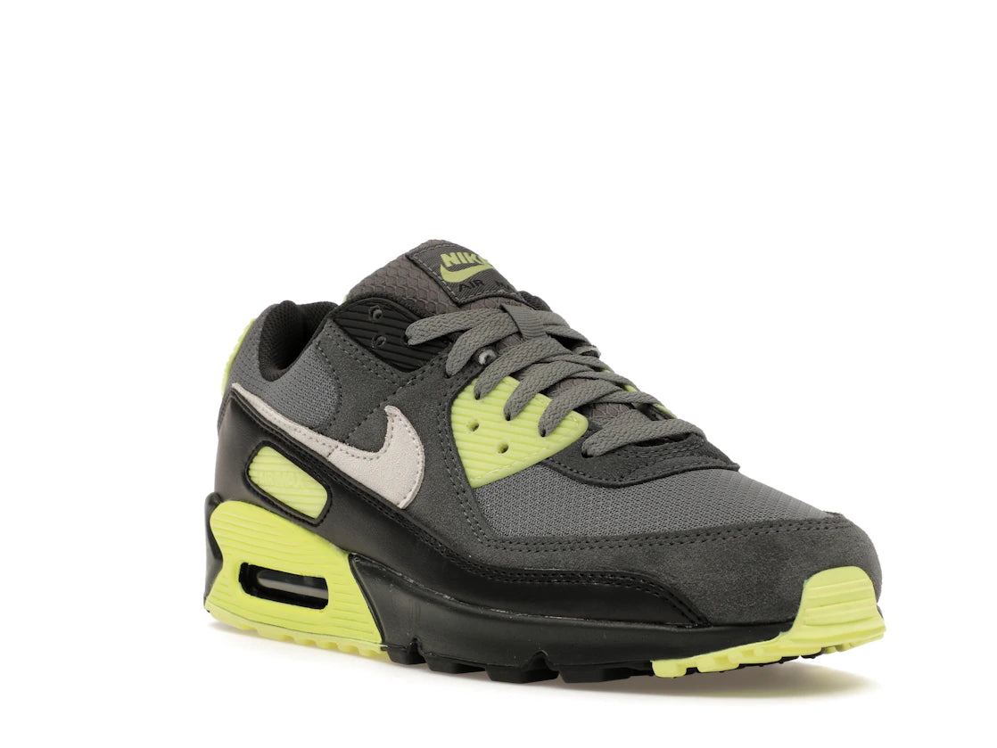 Nike Air Max 90 Smoke Grey Light Lemon Twist - vue secondaire A