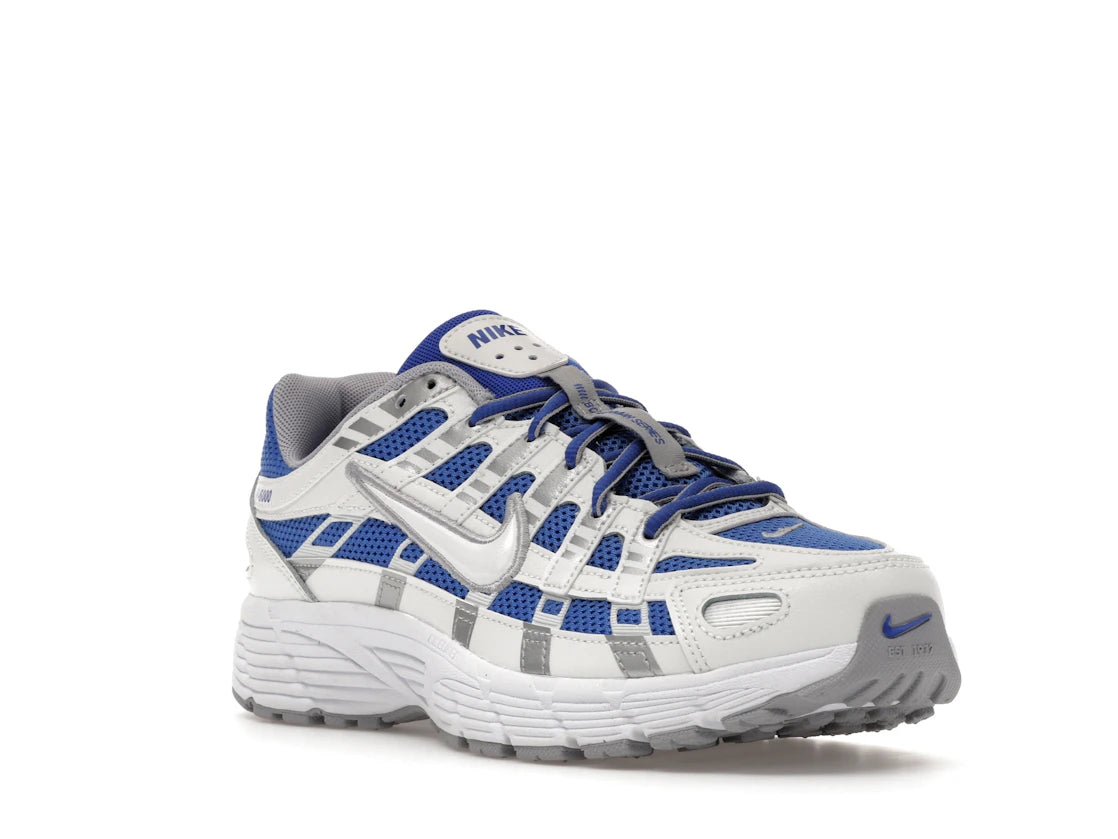 Nike P-6000 Hyper Royal Summit White Metallic Silver White (GS) - vue secondaire A