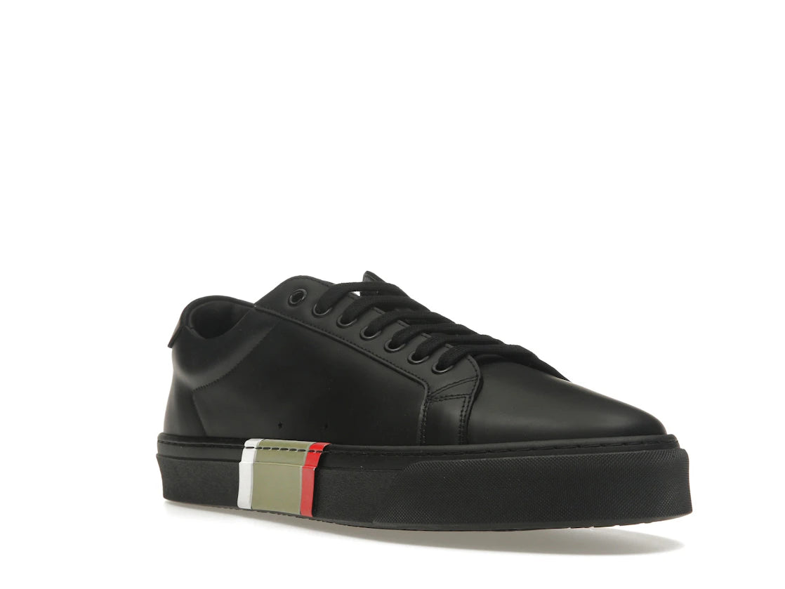Burberry Icon Stripe Black Leather - vue secondaire A