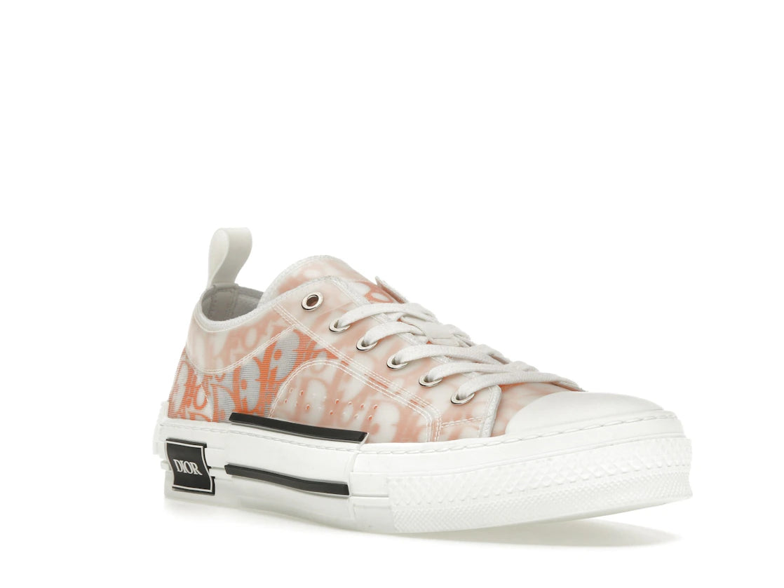 Dior B23 Low Orange Oblique Canvas - vue secondaire A
