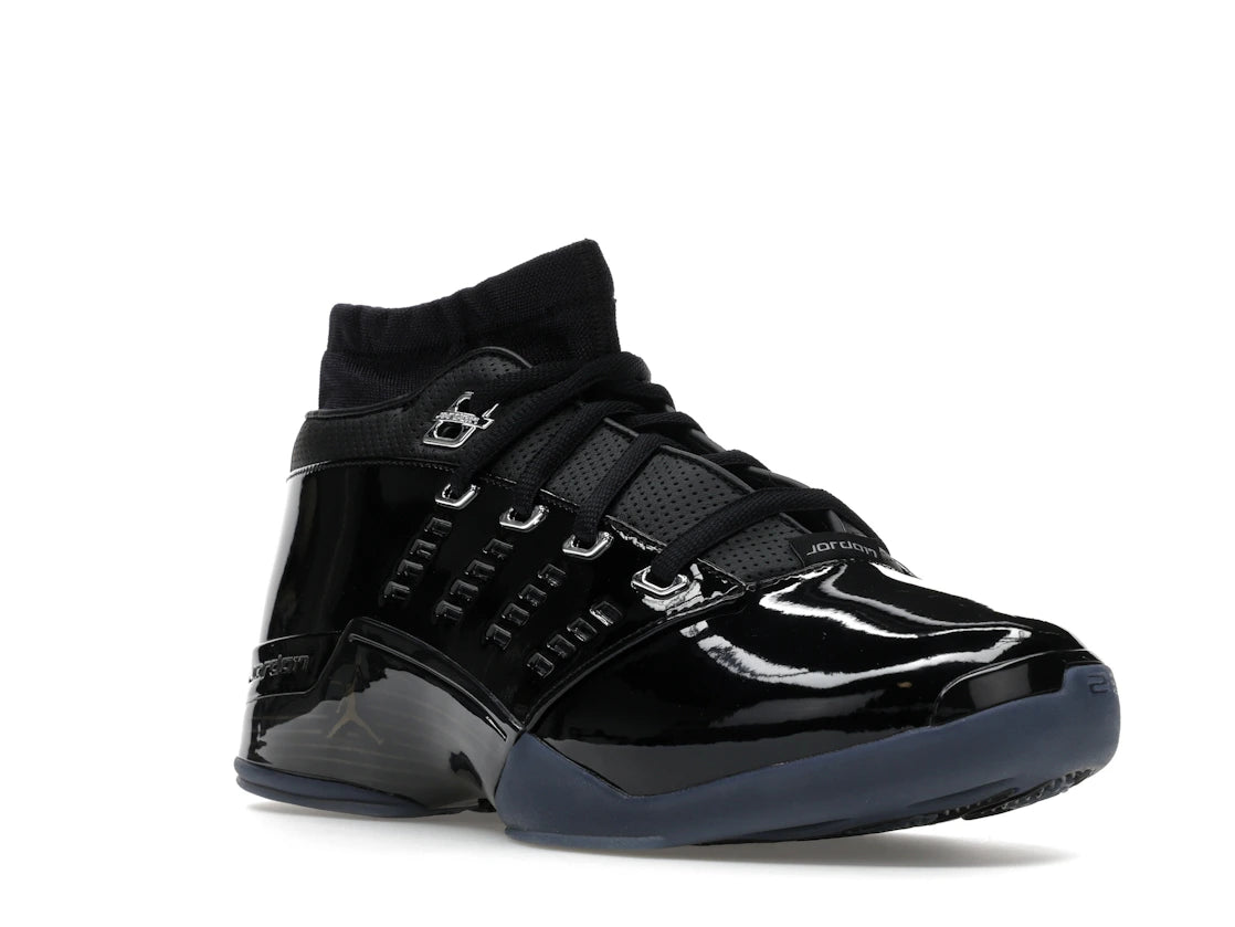 Jordan 17 Low Black Patent - vue secondaire A