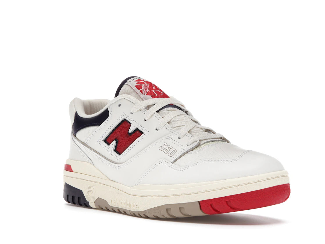 New Balance 550 Aime Leon Dore White Navy Red - vue secondaire A