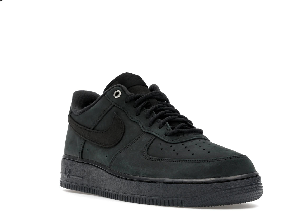 Nike Air Force 1 Low '07 WB Triple Black Nubuck - vue secondaire A