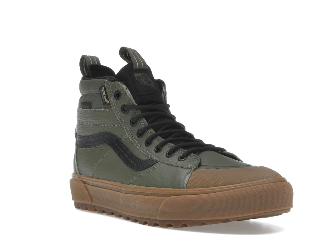 Vans Sk8-Hi Waterproof MTE Grape Leaf Green Gum - vue secondaire A