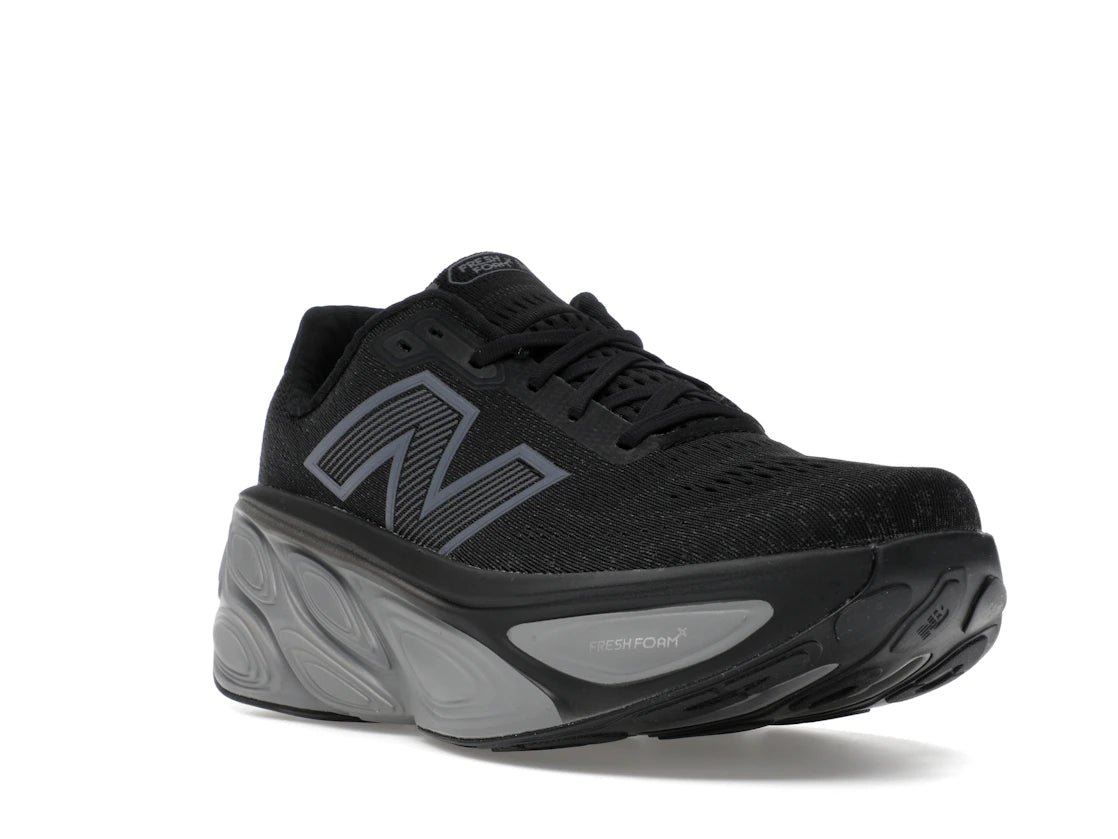 New Balance Fresh Foam X More v5 Black Linen Silver Metallic - vue secondaire A
