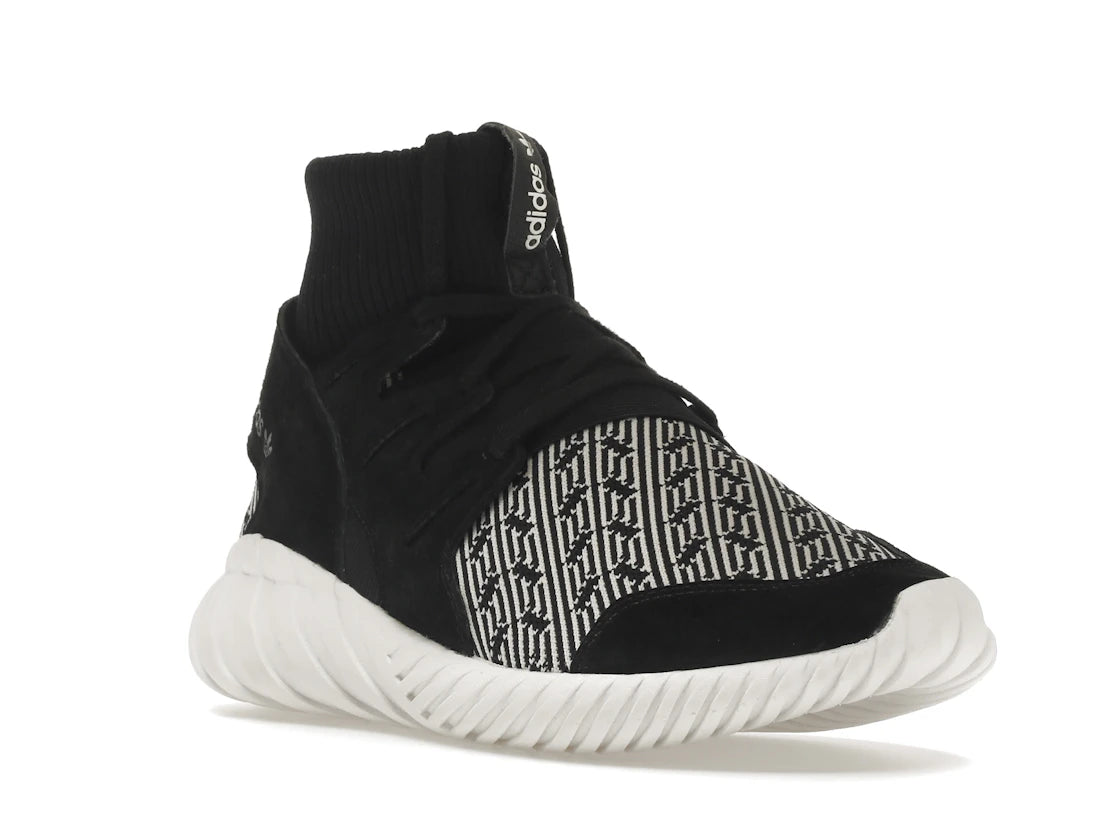 adidas Tubular Doom Black/Black-White - vue secondaire A