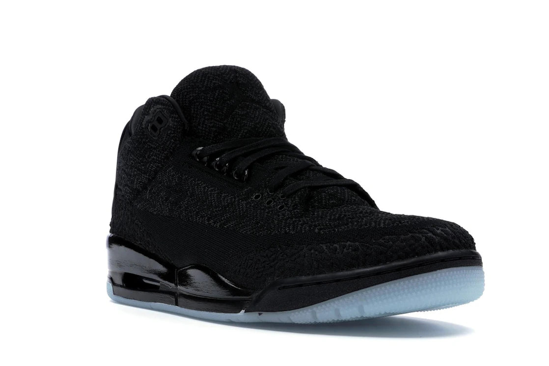 Jordan 3 Retro Flyknit Black - vue secondaire A