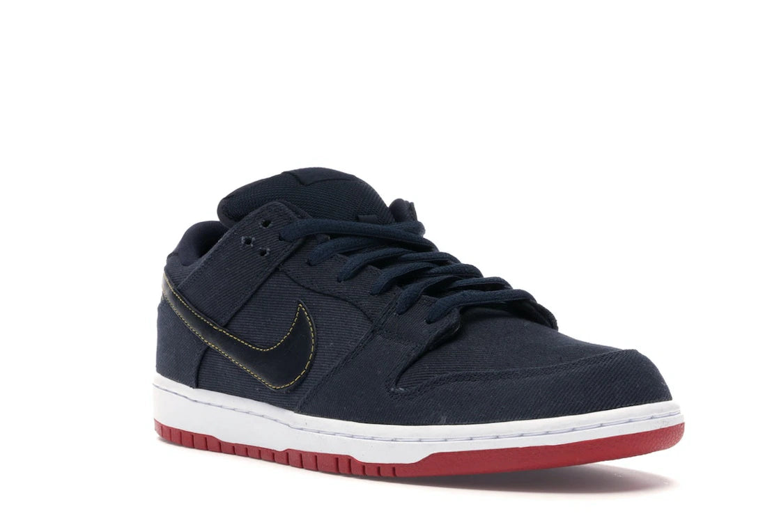 Nike SB Dunk Low Levis Blue Denim - vue secondaire A