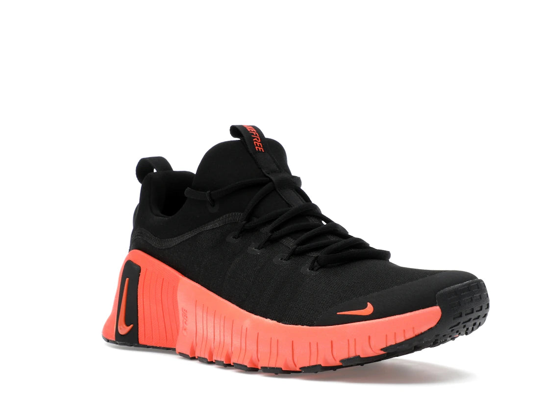 Nike Free Metcon 6 Black Hyper Orange Hyper Crimson - vue secondaire A