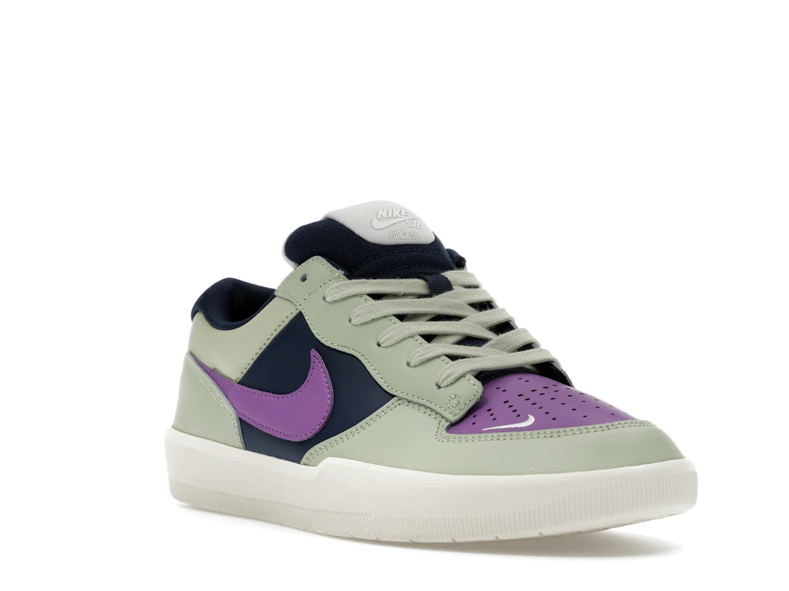 Nike SB Force 58 PRM Olive Aura Navy Raspberry - vue secondaire A