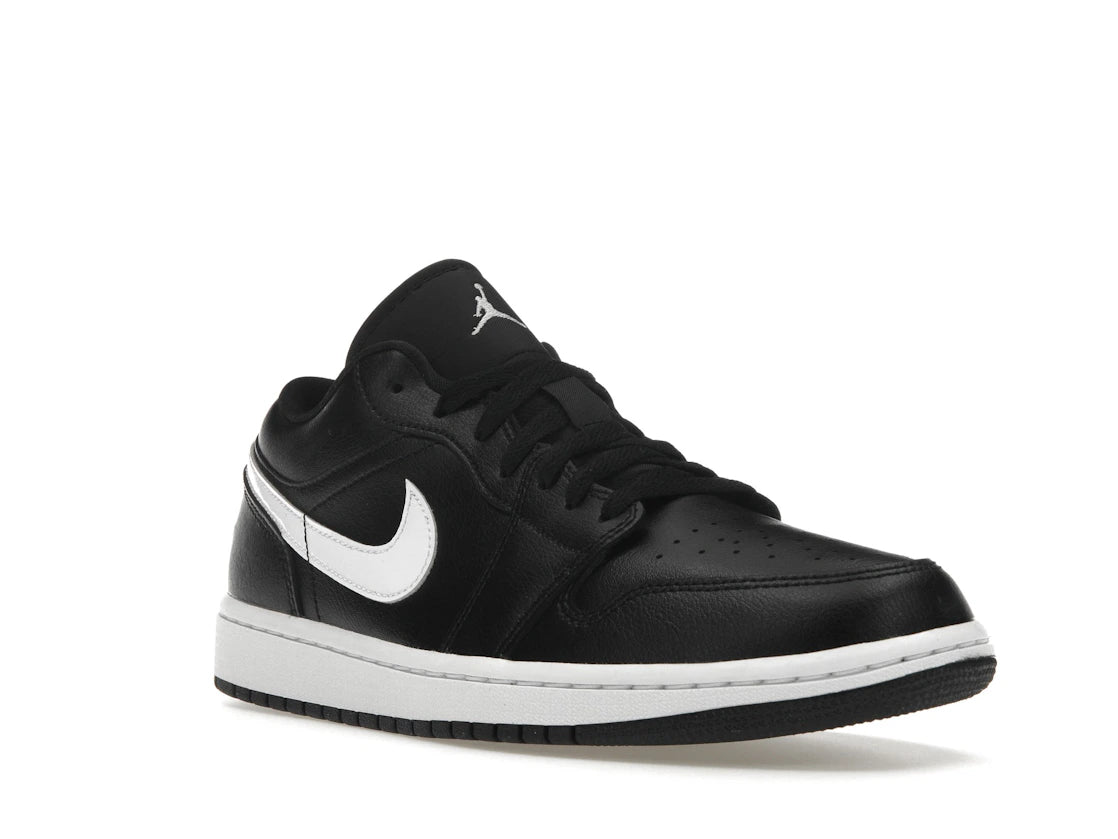 Jordan 1 Low Black White (2022) (Women's) - vue secondaire A