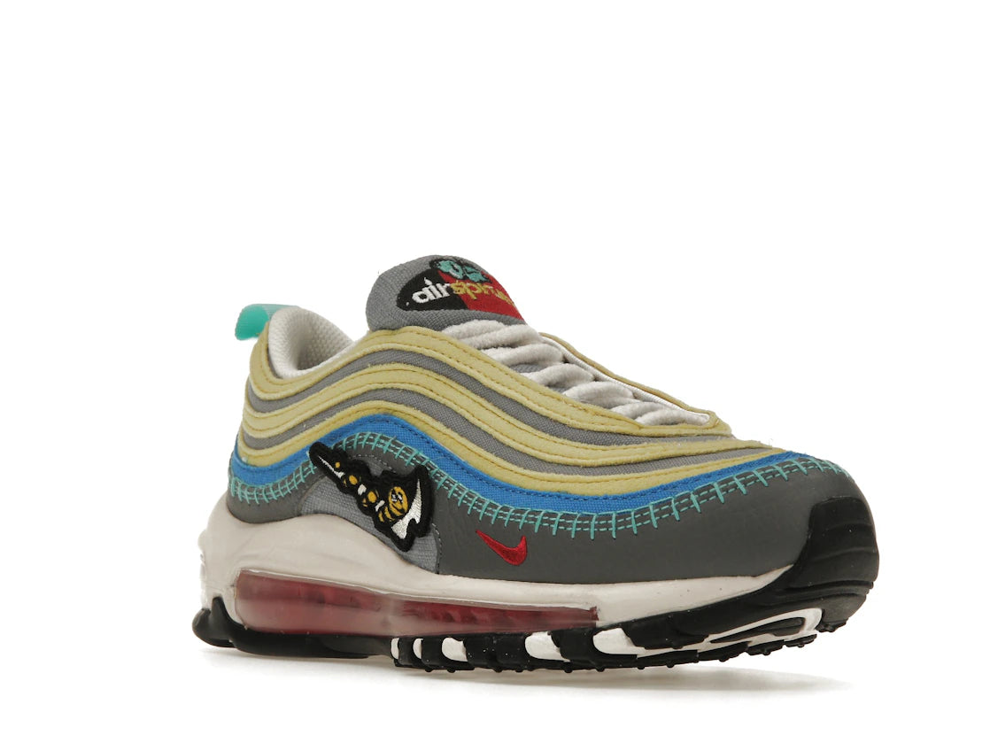 Nike Air Max 97 SE Air Sprung Iron Grey (GS) - vue secondaire A