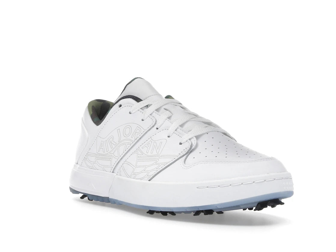 Jordan NU Retro 1 Golf Triple White Camo - vue secondaire A