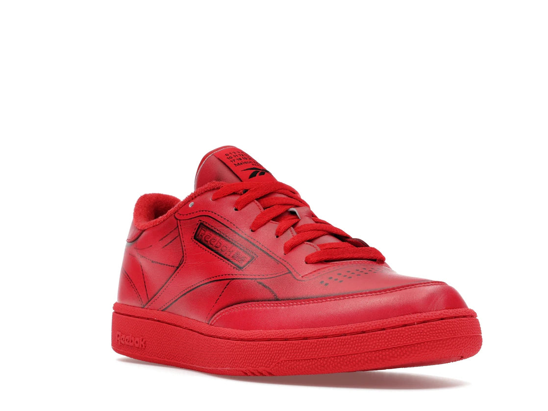 Reebok Club C TL Maison Margiela Vector Red - vue secondaire A