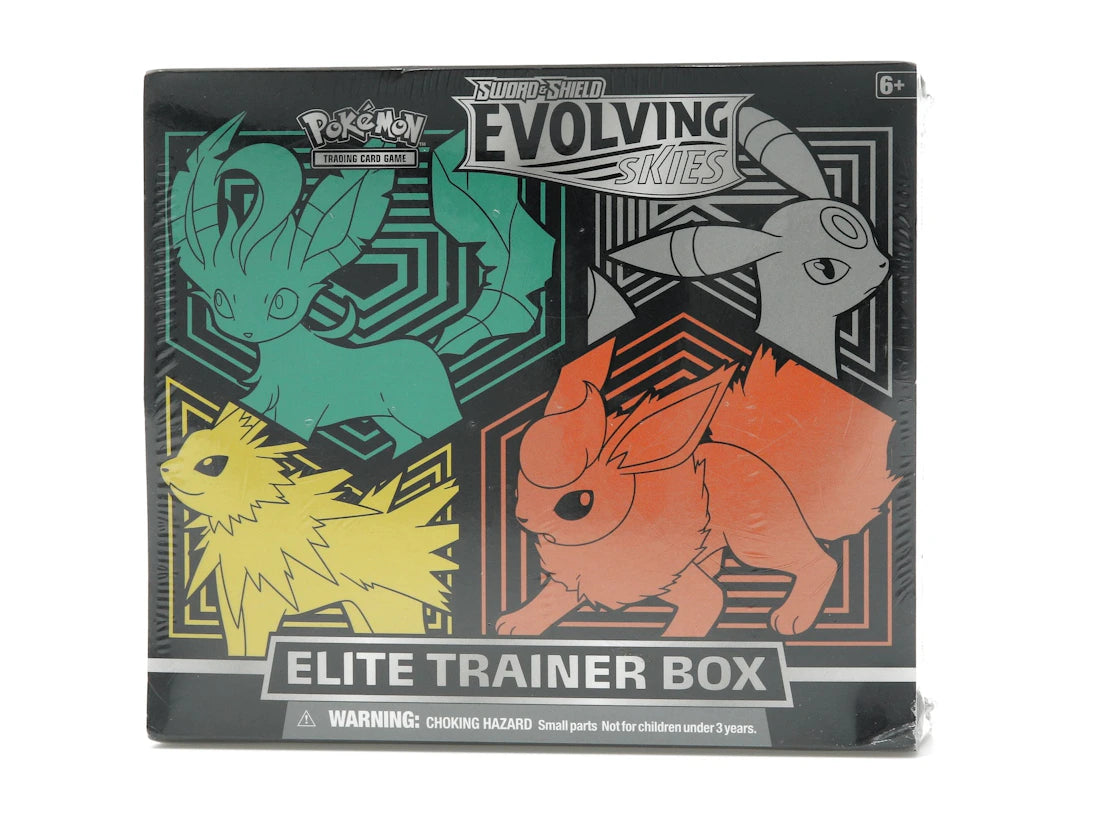 Pokémon TCG Sword & Shield Evolving Skies Elite Trainer Box (Flareon/Jolteon/Umbreon/Leafeon) - vue secondaire A