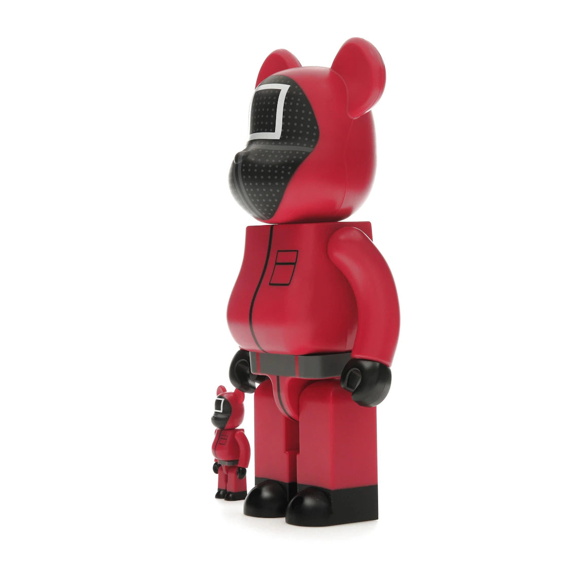Bearbrick x Squid Game Guard (Square) 100% & 400% Set - vue secondaire A