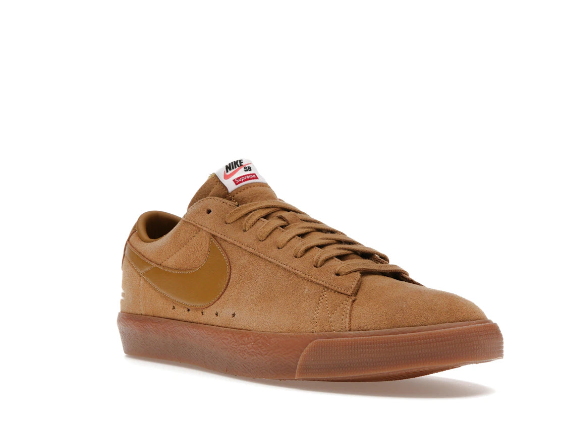 Nike SB Blazer Low GT Supreme Golden Beige - vue secondaire A
