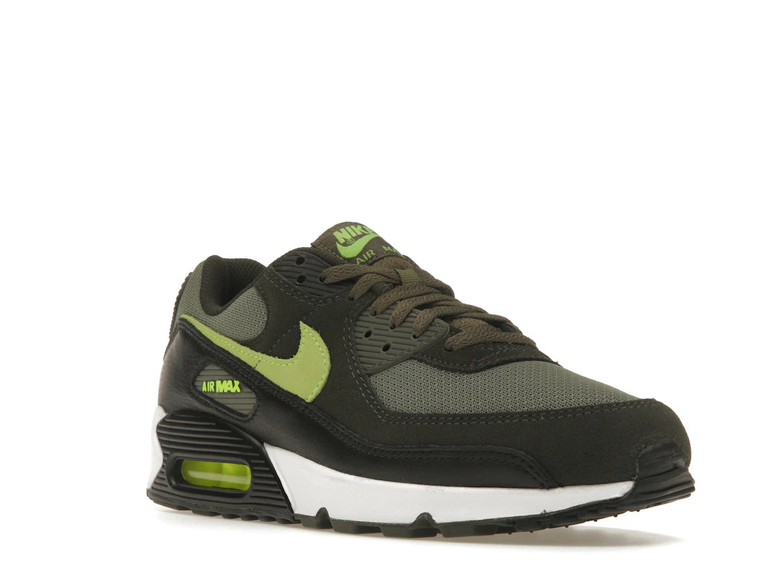 Nike Air Max 90 Medium Olive Sequoia - vue secondaire A