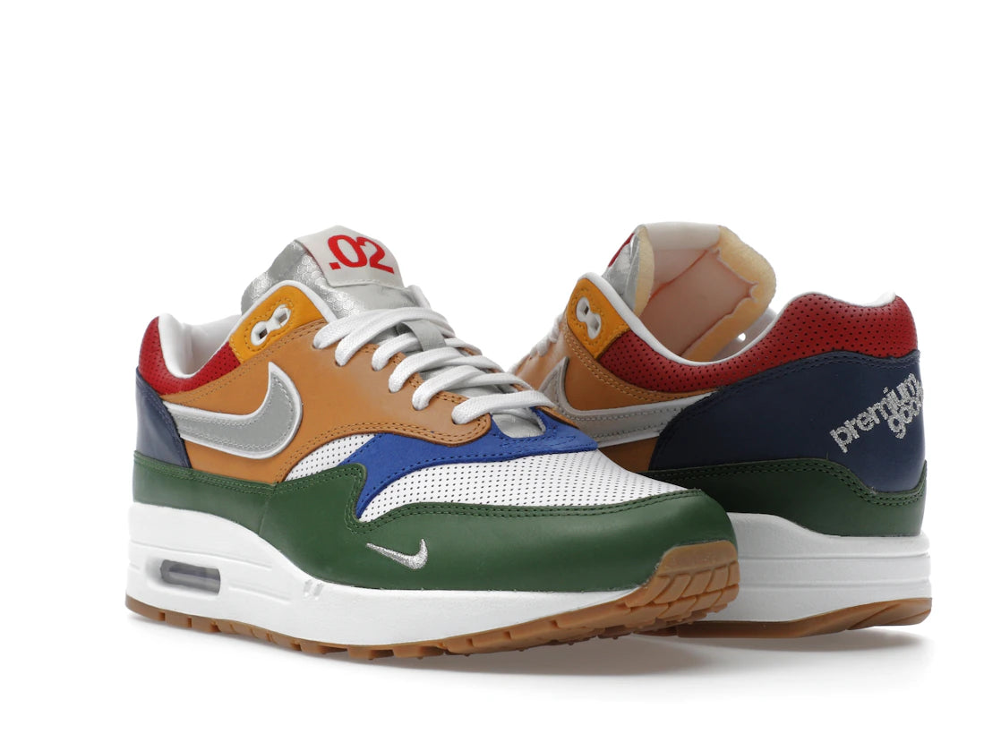 Nike Air Max 1 Premium Goods White Forest Green - vue secondaire A