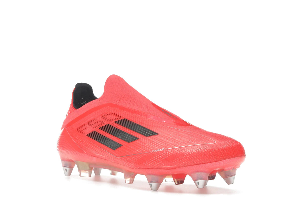 adidas F50 Elite Laceless SG Turbo Aurora Black Platinum Metallic - vue secondaire A