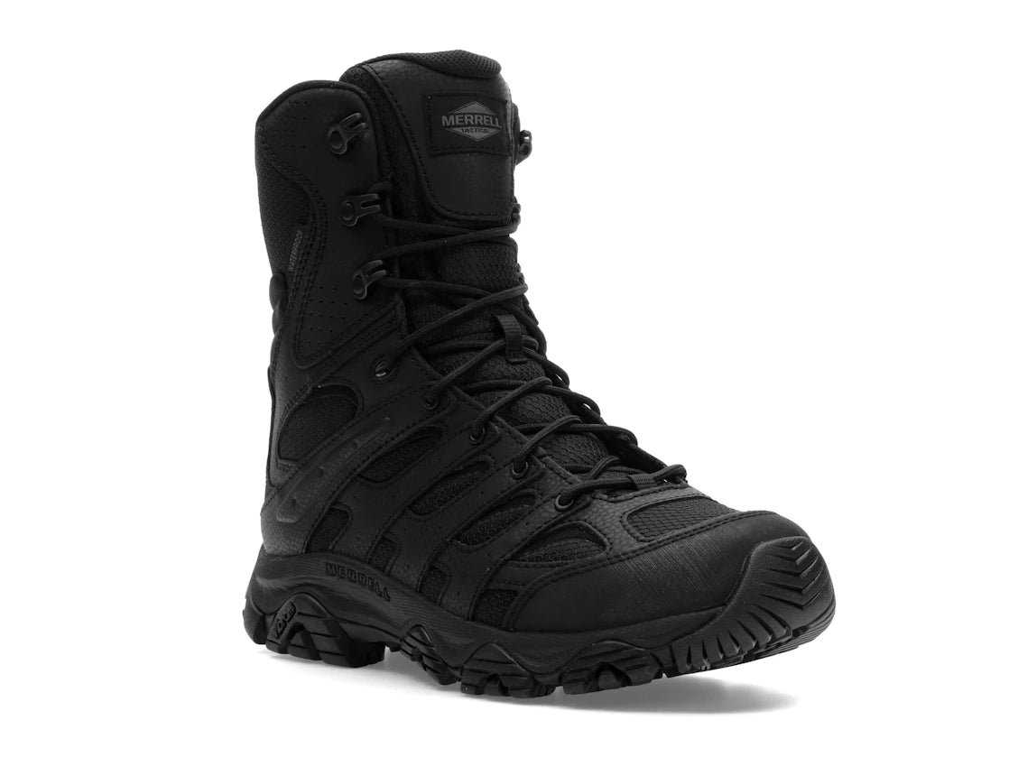Merrell Moab 3 8" Tactical Zip Waterproof Boot Black - vue secondaire A