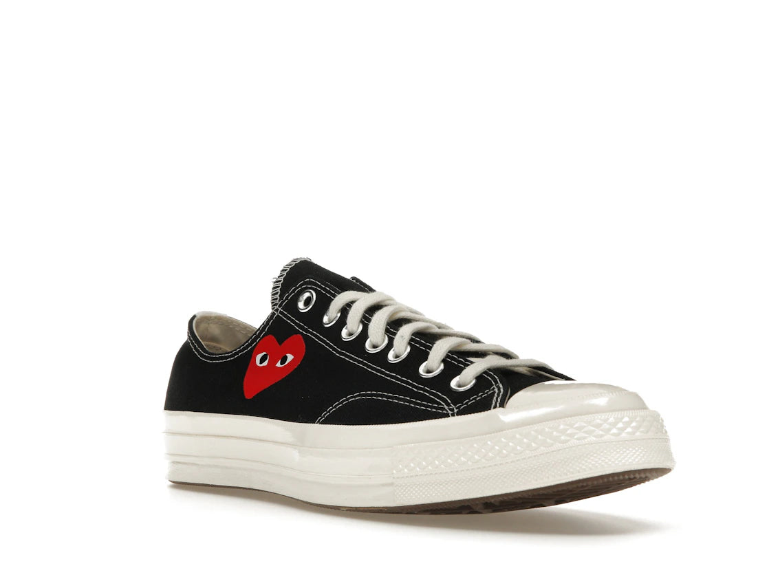 Converse Chuck Taylor All Star 70 Ox Comme des Garcons PLAY Single Heart Black - vue secondaire A