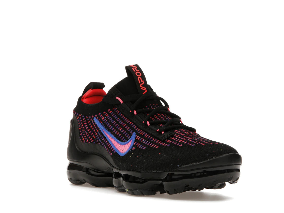 Nike Air VaporMax 2021 Flyknit Black Hyper Pink (Women's) - vue secondaire A