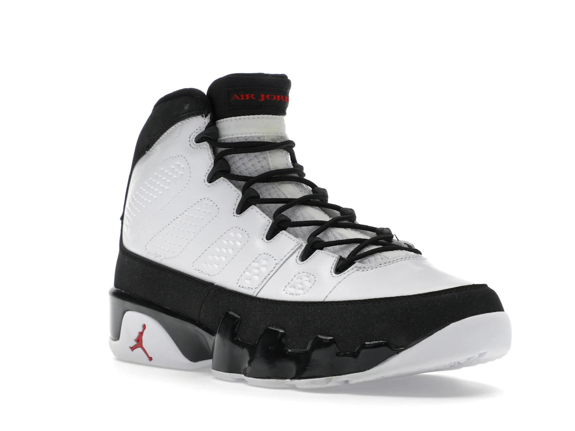 Jordan 9 Retro White Black Red (2010) - vue secondaire A