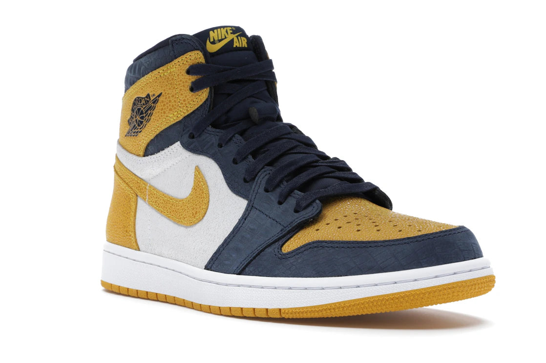 Jordan 1 Retro High Michigan PE - vue secondaire A
