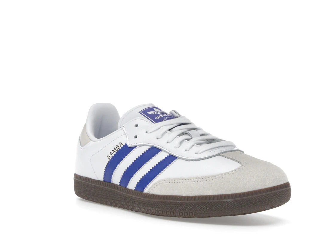 adidas Samba OG Cloud White Lucid Blue - vue secondaire A