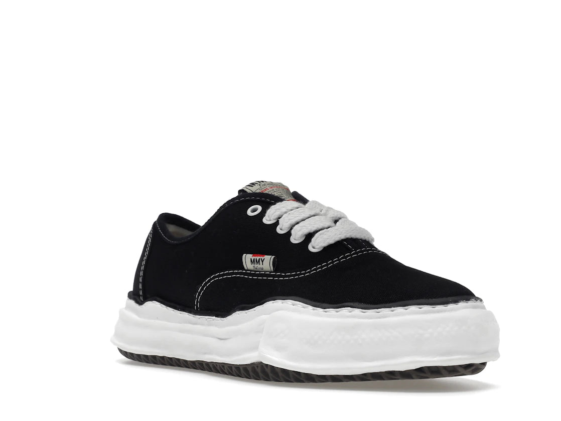 Maison Mihara Yasuhiro Baker OG Sole Canvas Low Black - vue secondaire A