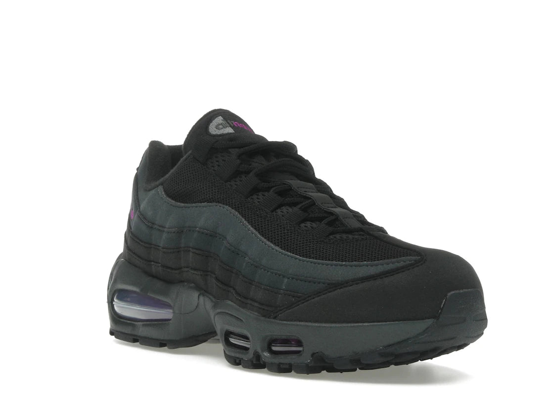 Nike Air Max 95 OG Big Bubble Black Vivid Purple - vue secondaire A