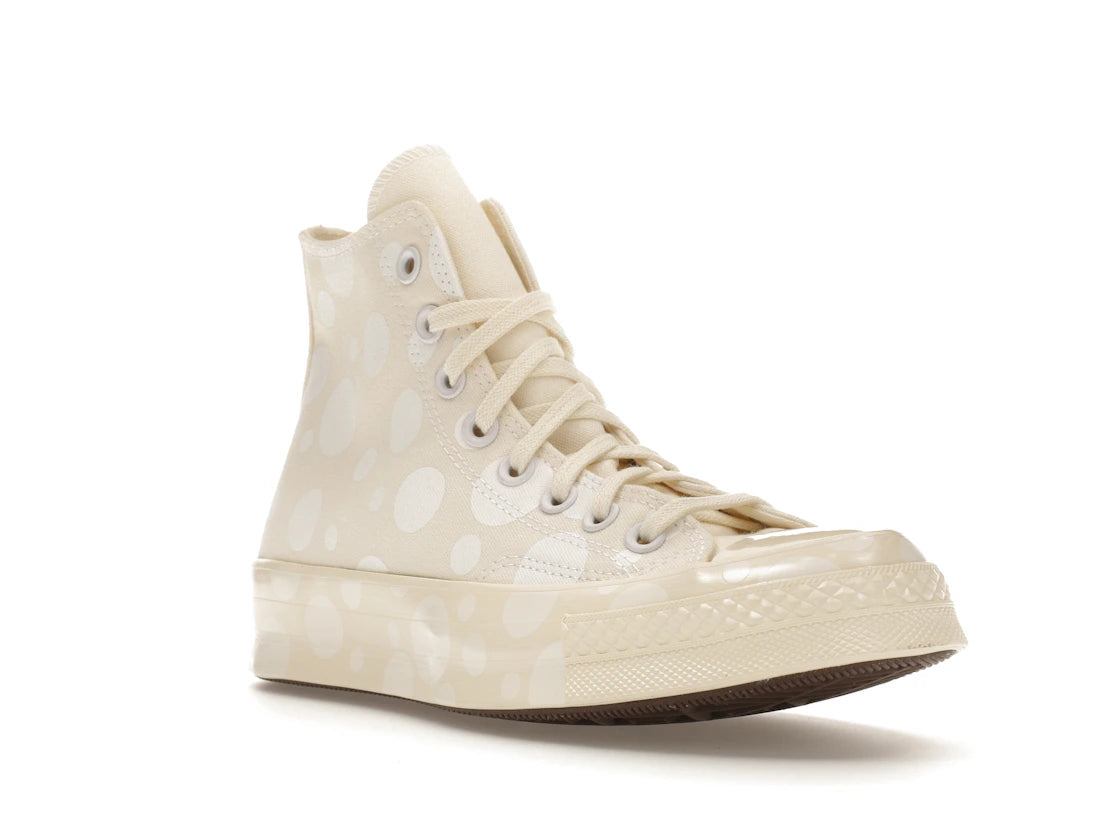 Converse Chuck Taylor All Star 70 Hi Polka Dots Egret White Egret (Women's) - vue secondaire A